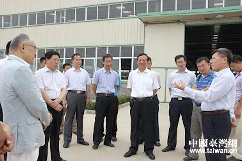 山東日照副市長劉西良到東港區臺資企業調研 山東日照副市長劉西良到東港區臺資企業調研
