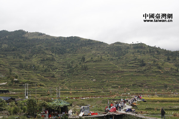 西江千戶苗寨內成片的梯田 西江千戶苗寨內成片的梯田