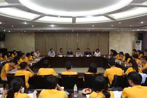 臺灣大學生青創夏令營來川參訪 臺灣大學生青創夏令營來川參訪