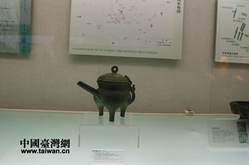 山西博物院陳列品。(中國(guó)臺(tái)灣網(wǎng) 段雯婷 攝)