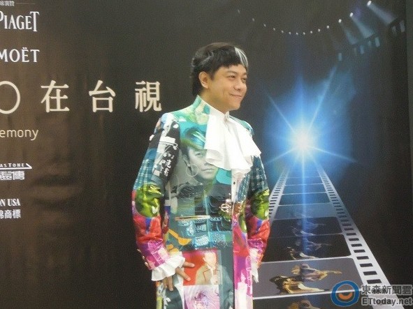 本年度金馬獎蔡康永主持造型曝光(圖片來自臺灣東森新聞云)