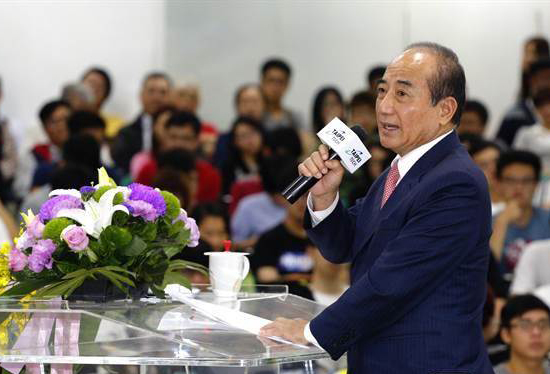 臺灣“立法院長”王金平今天(2日)前往臺北科技大學演講 臺灣“立法院長”王金平今天(2日)前往臺北科技大學演講