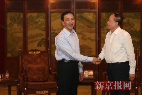 朱立倫訪北大憶執教往事:喜歡和學生在宿舍吃飯