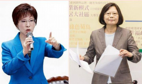 洪秀柱12度叫陣蔡英文均無回應 諷其怕“貨比貨” 洪秀柱12度叫陣蔡英文均無回應 諷其怕“貨比貨”