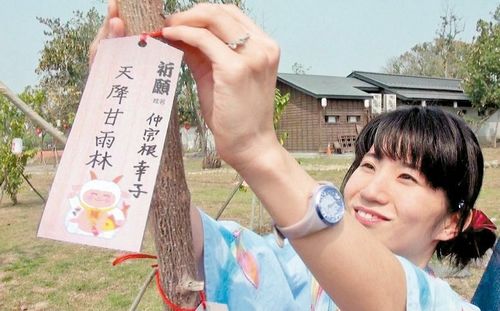 臺灣地區面臨嚴重旱災 20對情侶種樹祈福盼降甘霖 臺灣地區面臨嚴重旱災 20對情侶種樹祈福盼降甘霖