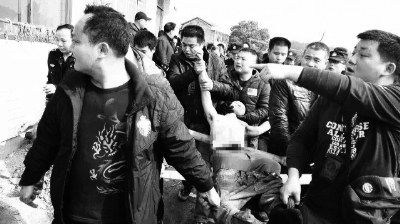 聶露勇被警方抓獲。網絡圖片