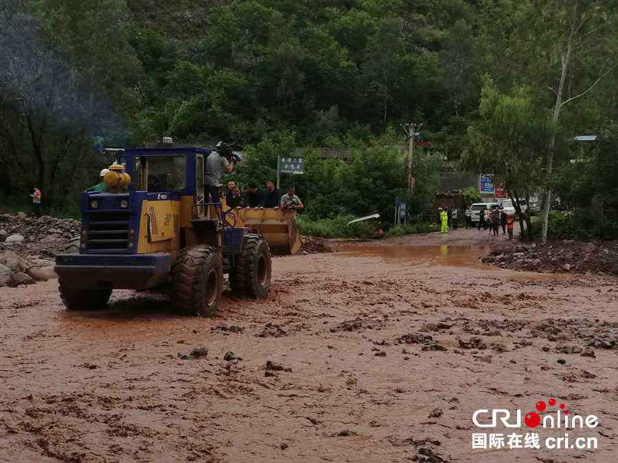 云南元謀發生泥石流災害 救災正全力展開 云南元謀發生泥石流災害 救災正全力展開