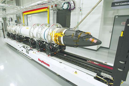 美日聯合研制的標準SM3導彈。