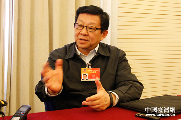 【專(zhuān)訪】陳德銘:有些臺(tái)企對(duì)于新常態(tài)下如何發(fā)展感到迷茫 【專(zhuān)訪】陳德銘:有些臺(tái)企對(duì)于新常態(tài)下如何發(fā)展感到迷茫