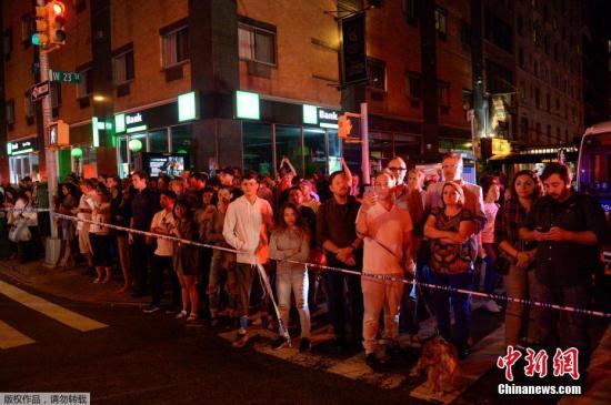 當(dāng)?shù)貢r(shí)間9月17日,美國(guó)紐約曼哈頓區(qū)發(fā)生爆炸。