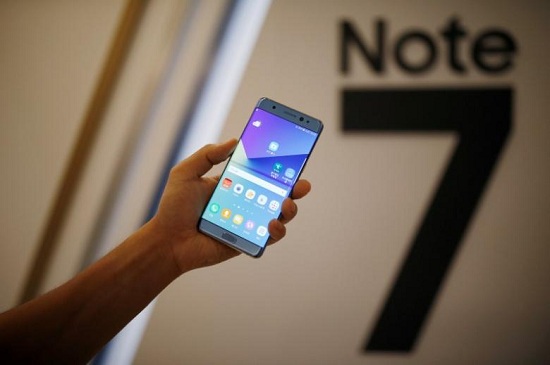 三星Note7手機“修理”后再起火致美航班取消