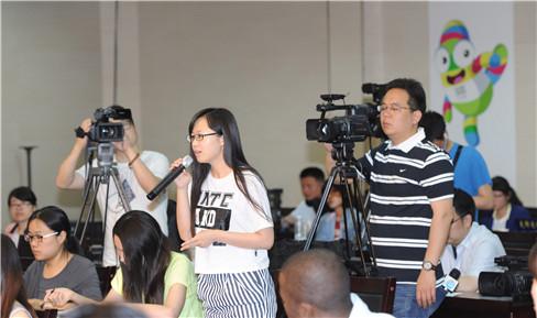 南京青奧組委會舉行火炬傳遞新聞發布會 南京青奧組委會舉行火炬傳遞新聞發布會